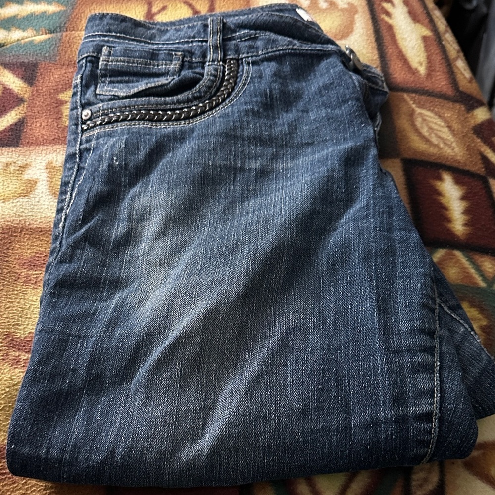 LEI Dark Blue Boot Cut Jeans
